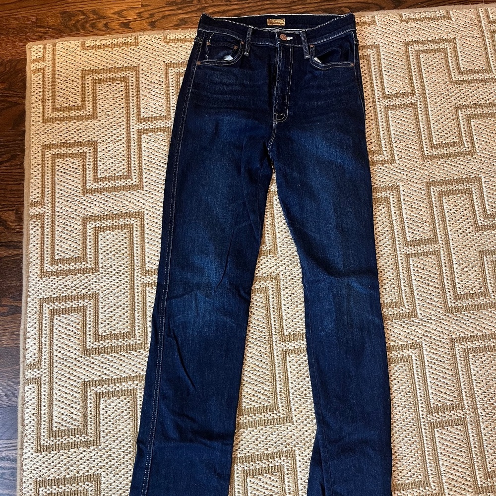 Mother jeans high waisted rider skimp